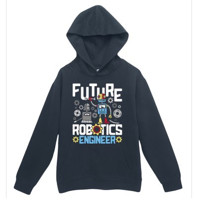 Future Robotics Engineer Engineering Robot Lover Cyborg Urban Pullover Hoodie