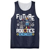 Future Robotics Engineer Engineering Robot Lover Cyborg Mesh Reversible Basketball Jersey Tank