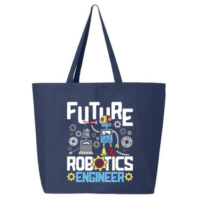 Future Robotics Engineer Engineering Robot Lover Cyborg 25L Jumbo Tote