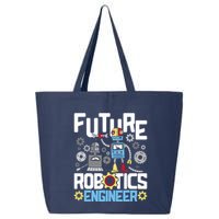 Future Robotics Engineer Engineering Robot Lover Cyborg 25L Jumbo Tote