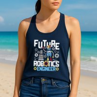 Future Robotics Engineer Engineering Robot Lover Cyborg Womens Tank Top