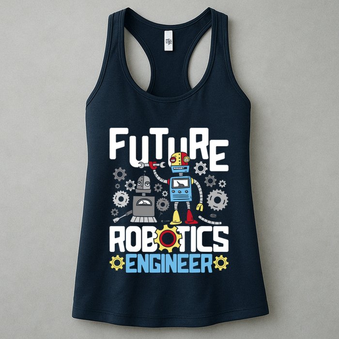 Future Robotics Engineer Engineering Robot Lover Cyborg Womens Tank Top