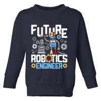Future Robotics Engineer Engineering Robot Lover Cyborg Toddler Sweatshirt