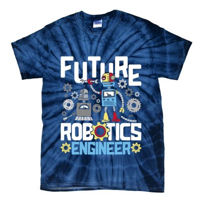 Future Robotics Engineer Engineering Robot Lover Cyborg Tie-Dye T-Shirt