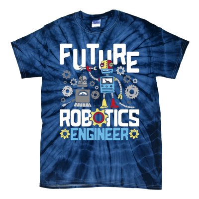 Future Robotics Engineer Engineering Robot Lover Cyborg Tie-Dye T-Shirt