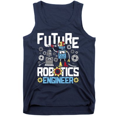 Future Robotics Engineer Engineering Robot Lover Cyborg Tank Top