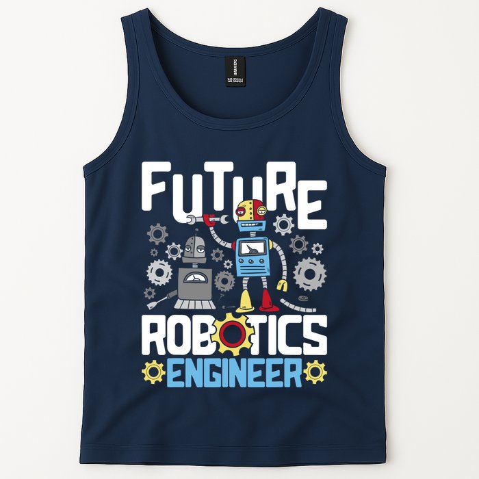 Future Robotics Engineer Engineering Robot Lover Cyborg Tank Top