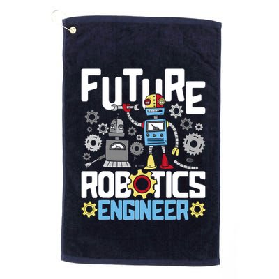 Future Robotics Engineer Engineering Robot Lover Cyborg Golf Towel
