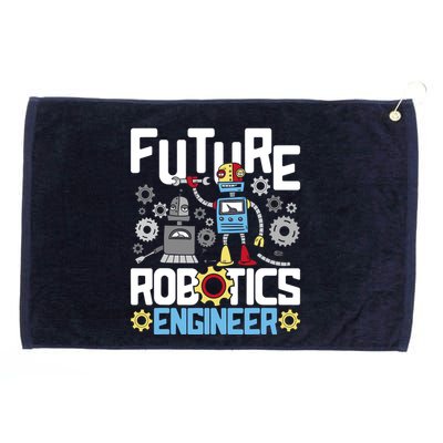 Future Robotics Engineer Engineering Robot Lover Cyborg Grommeted Golf Towel