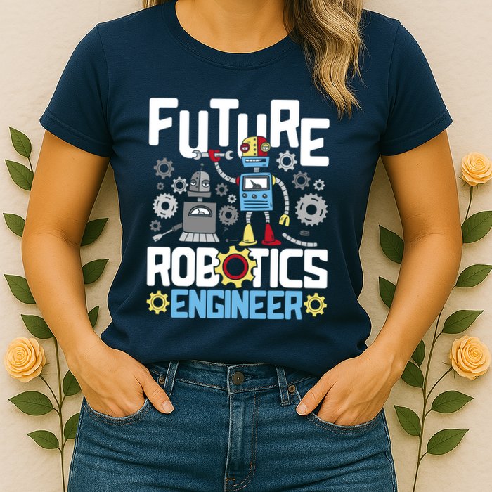 Future Robotics Engineer Engineering Robot Lover Cyborg Women's T-Shirt