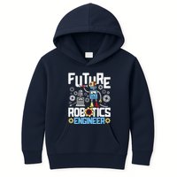 Future Robotics Engineer Engineering Robot Lover Cyborg Kids Hoodie