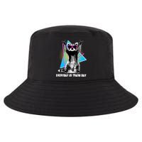 Funny Retro Everyday Is Trash Day Raccoon Cool Comfort Performance Bucket Hat