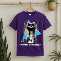 Funny Retro Everyday Is Trash Day Raccoon T-Shirt