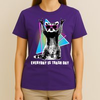 Funny Retro Everyday Is Trash Day Raccoon T-Shirt