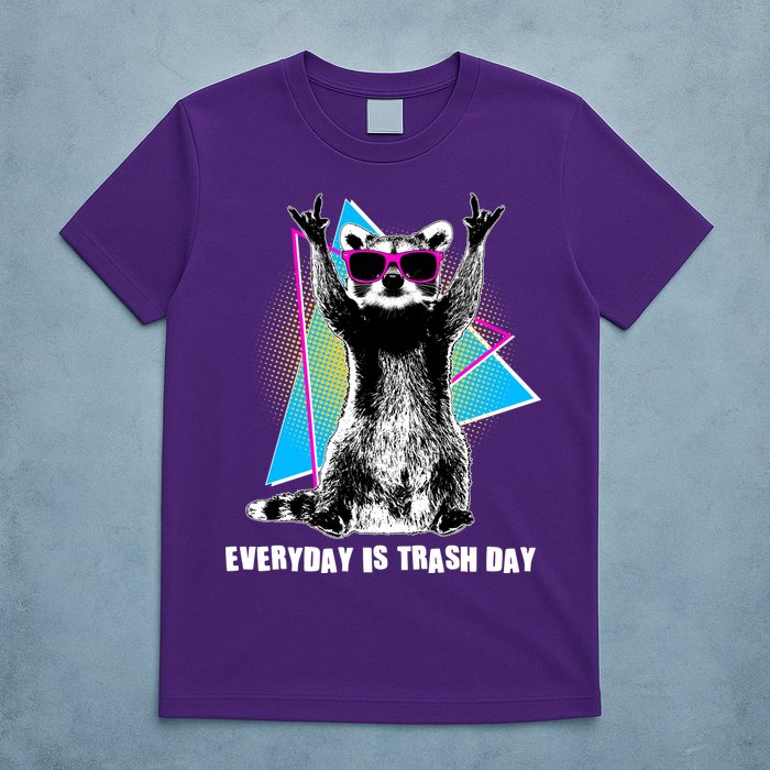 Funny Retro Everyday Is Trash Day Raccoon T-Shirt