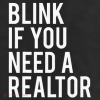 Funny Real Estate Agent Quote Blink If You Need A Realtor 25L Jumbo Tote