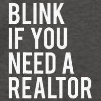 Funny Real Estate Agent Quote Blink If You Need A Realtor Vector Backpack