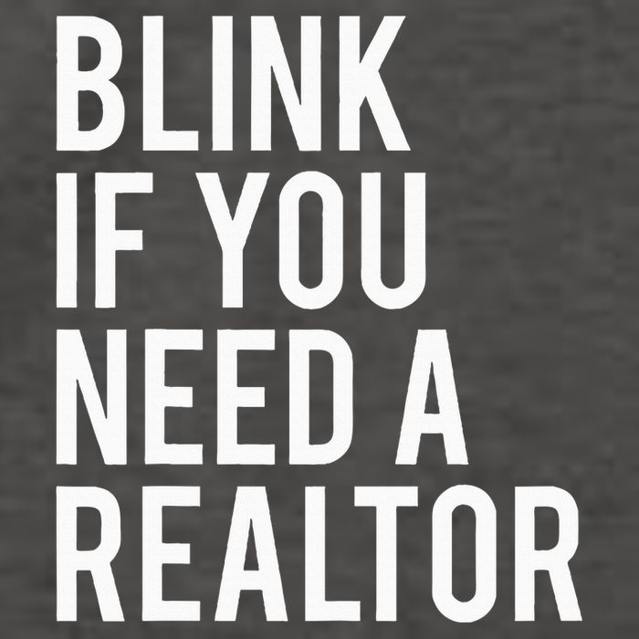 Funny Real Estate Agent Quote Blink If You Need A Realtor Vector Backpack