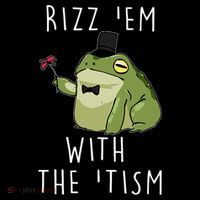 Frog Rizz Em With The Tism Impact Tech Backpack