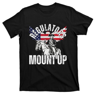 Funny Regulators Eagle 4th Of July T-Shirt