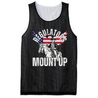 Funny Regulators Eagle 4th Of July Mesh Reversible Basketball Jersey Tank