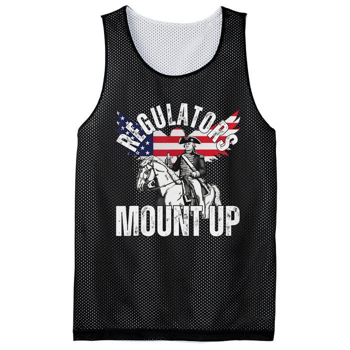 Funny Regulators Eagle 4th Of July Mesh Reversible Basketball Jersey Tank