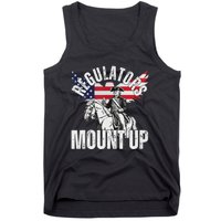 Funny Regulators Eagle 4th Of July Tank Top