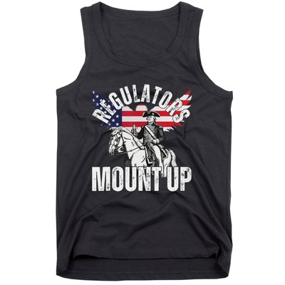 Funny Regulators Eagle 4th Of July Tank Top