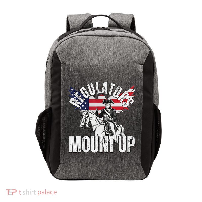 Funny Regulators Eagle 4th Of July Vector Backpack
