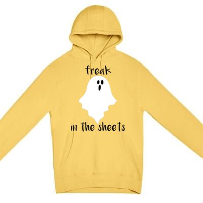 Freak in the Sheets Funny Halloween Premium Pullover Hoodie