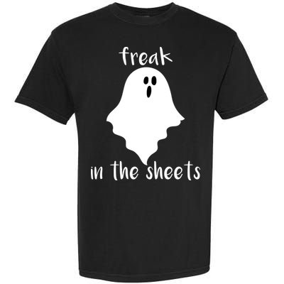 Freak in the Sheets Funny Halloween Garment-Dyed Heavyweight T-Shirt
