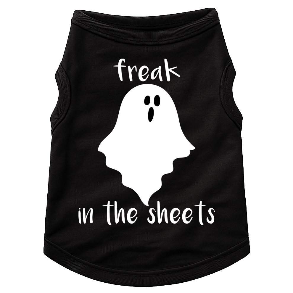 Freak in the Sheets Funny Halloween Doggie Tank