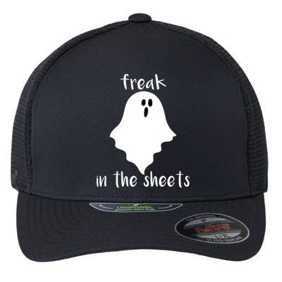 Freak in the Sheets Funny Halloween Flexfit Unipanel Trucker Cap