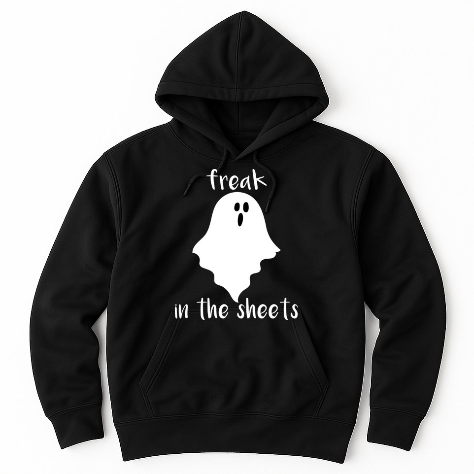 Freak in the Sheets Funny Halloween Hoodie