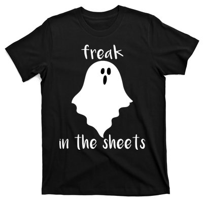 Freak in the Sheets Funny Halloween T-Shirt