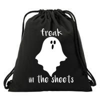 Freak in the Sheets Funny Halloween Drawstring Bag