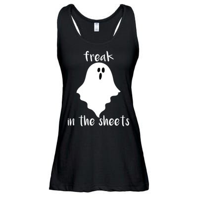 Freak in the Sheets Funny Halloween Ladies Essential Flowy Tank