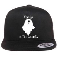 Freak in the Sheets Funny Halloween Flatbill Hat
