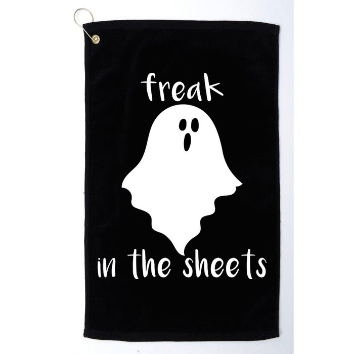 Freak in the Sheets Funny Halloween Golf Towel