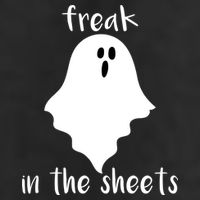 Freak in the Sheets Funny Halloween Golf Towel