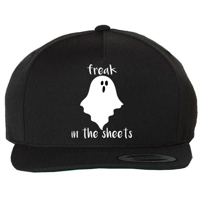 Freak in the Sheets Funny Halloween Wool Snapback Cap