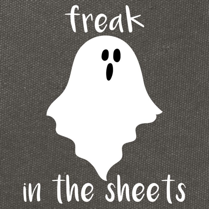Freak in the Sheets Funny Halloween Cotton Canvas Backpack
