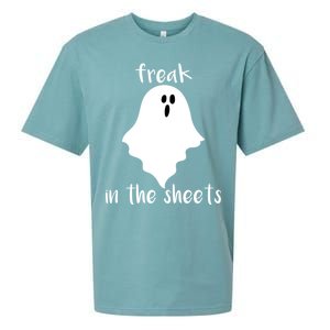 Freak in the Sheets Funny Halloween Sueded Cloud Jersey T-Shirt