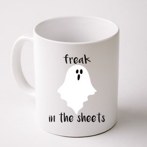 Freak in the Sheets Funny Halloween Coffee Mug