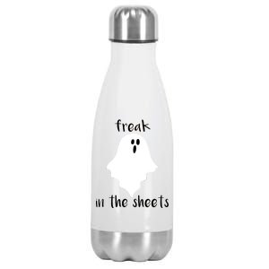 Freak in the Sheets Funny Halloween Stainless Steel Insulated Water Bottle