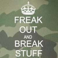 Freak Out And Break Stuff Legacy Tie Dye Trucker Hat