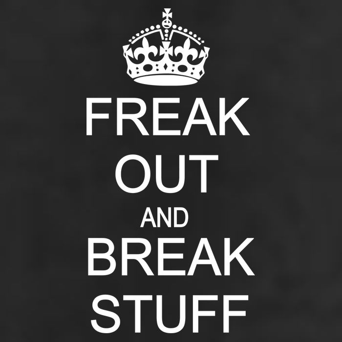Freak Out And Break Stuff Cool Comfort Performance Bucket Hat