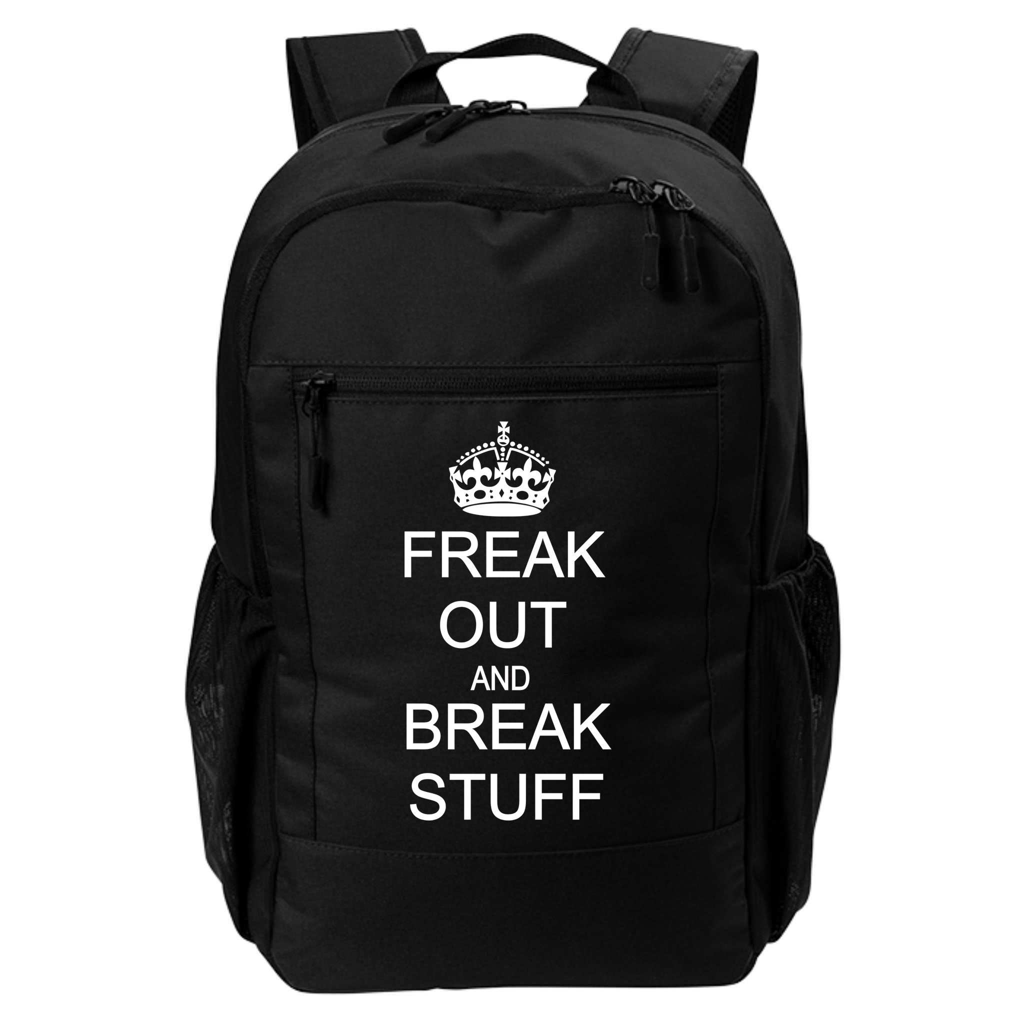 Freak Out And Break Stuff Backpack
