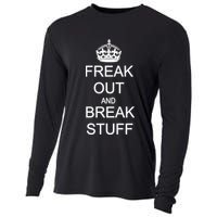 Freak Out And Break Stuff Cooling Performance Long Sleeve Crew