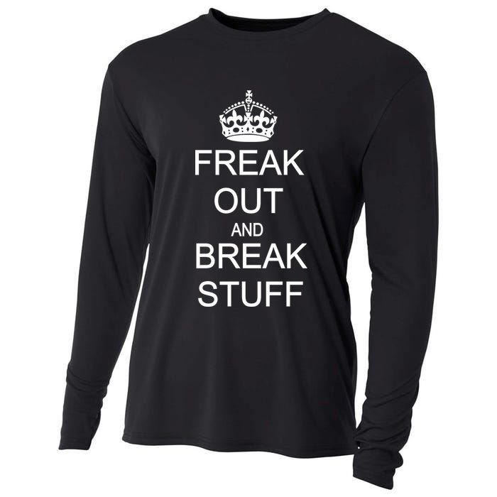 Freak Out And Break Stuff Cooling Performance Long Sleeve Crew